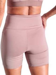 Short Fast 2 Bolsos | Tecido de Compressão Emana Creme de Avelã na internet