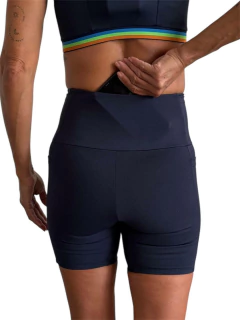 Short Fast 6 Bolsos | Tecido de Compressão Emana Marinho - loja online