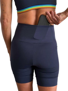 Short Classic 6 Bolsos | Tecido de Compressão Emana Marinho - Evolution Sportswear