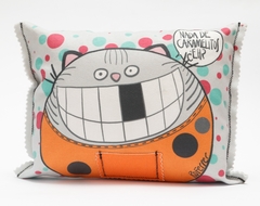 ALMOHADON "MICHI DE LOS DIENTES" POR ROFERRER