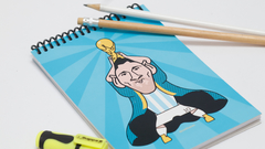 LIBRETAS "MESSI COPA" POR COSTHANZO - tienda online