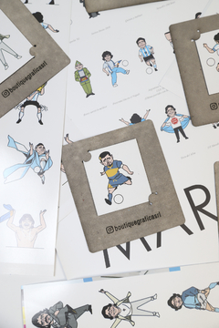 IMANES "DIEGO ELIMINATORIAS 1985" POR COSTHANZO - Boutique Grafica