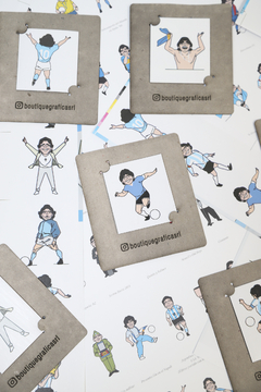 IMANES "DIEGO A LA ETERNIDAD" POR COSTHANZO - tienda online