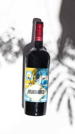 VINO - etiqueta ilustrada por COSTHANZO