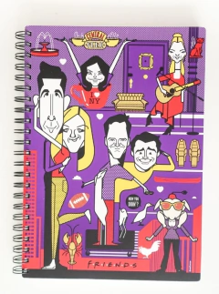Cuaderno A4 "FRIENDS" POR COSTHANZO - Boutique Grafica