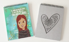 Libretas Amor feminista "Lohana + Frida" por Roferrer - comprar online