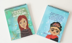 Libretas Amor feminista "Lohana + Frida" por Roferrer