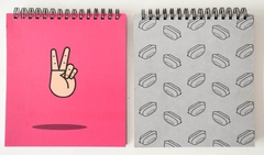 LIBRETAS COMPAÑERAS " DYLAN + VICTORIA" PACK X 2 POR COSTHANZO - Boutique Grafica