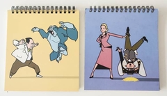 LIBRETAS COMPAÑERAS " PERON + EVITA" PACK X 2 POR COSTHANZO