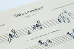 POSTER "GOL A LOS INGLESES" POR COSTHANZO - comprar online