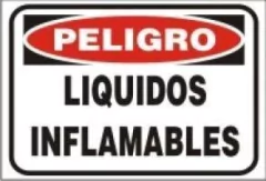 Imagen de CARTEL ALTO IMPACTO 30 X 40 CM LINEA PELIGRO