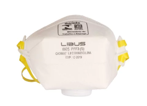 LIBUS MASCARILLA PARA PARTICULAS PLEGABLE CON VALVULA PFF3 -6925 903648 - comprar online