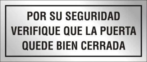 CALCO ADHESIVO EN PVC 5 X 12 CM DOBLE FAZ VIDRIOS 7406