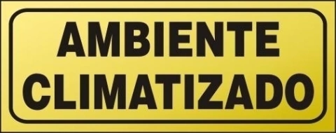 CARTEL ALTO IMPACTO 8 X 20 CM LINEA DORADA 932