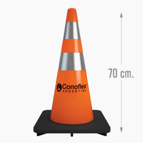 CONO 70 CM CON REFLECTIVO VIAL 1171/2R - comprar online