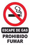 CARTEL CORRUGADO 50 X 70 CM 1412 PROHIBIDO FUMAR