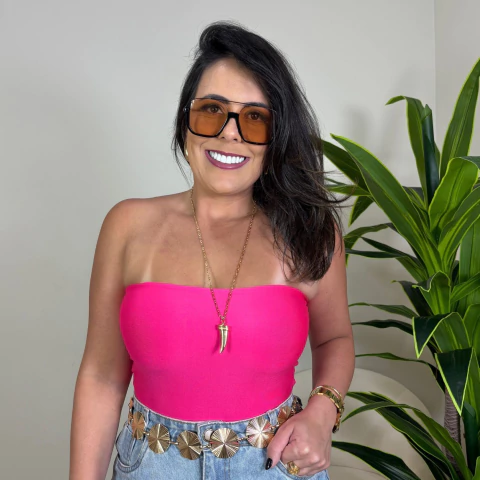 Cropped Essencial Tube Angela