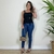 Blusa Feminina Peplun Acqua - loja online