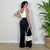 Calça Pantalona Feminina Florência na internet