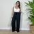 Calça Pantalona Feminina Florência - Fina Mulher | Moda Feminina