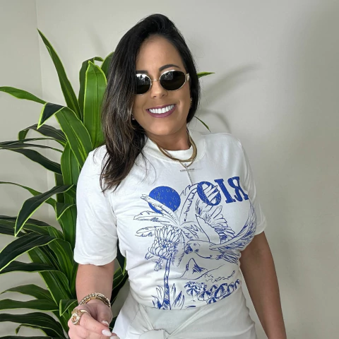 T-shirt Feminina Rio Copacabana - comprar online