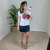 T-shirt Feminina Fruit Strawberry - Fina Mulher | Moda Feminina