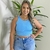 Cropped Canelado Mary Essencial - Fina Mulher | Moda Feminina