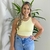 Cropped Canelado Mary Essencial