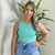 Cropped Canelado Mary Essencial - comprar online
