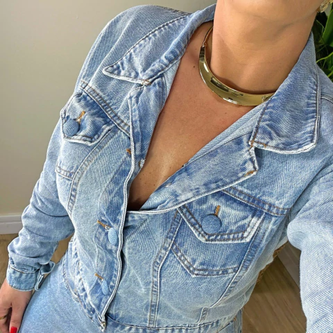Jaqueta Feminina Jeans Barbara - comprar online