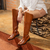 Bota Over Feminina Couro