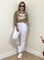 Blusa Moleton Los Angeles Areia