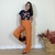 Calça Pantalona Colors Laranja na internet