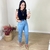 Imagem do Calça Feminina Jeans Mom Barbara