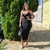 Vestido Midi Camily Preto na internet