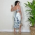 Vestido Midi Estampado Monalisa - comprar online