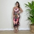 Vestido Midi Estampado Flora