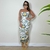 Vestido Midi Estampado Ilha Bella - comprar online
