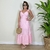Vestido Listrado Maly Rosa