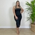 Vestido Midi Agatha - Fina Mulher | Moda Feminina