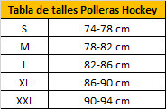 POLLERA DE HOCKEY CON CALZA FLASH AZUL - tienda online