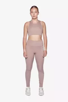 CALZA LARGA FOUL REVES BEIGE - comprar online