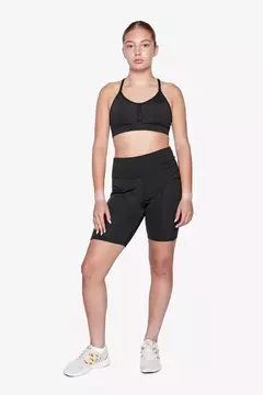 CALZA BIKER DEPORTIVA SCORE REVES NEGRA - comprar online