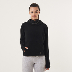 BUZO DAURA MICROPOLAR NEGRO MUJER VLACK