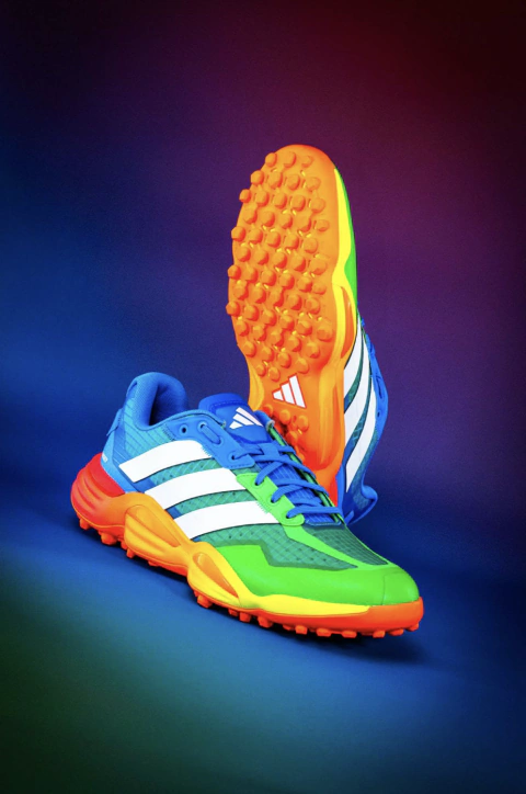 TARTANERAS/ZAPATILLAS HOCKEY/BOTINES PARA HOCKEY ADIDAS ADIPOWER HOCKEY 4 KI3743 MUNDIAL 2026
