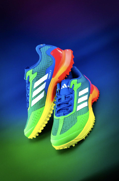 TARTANERAS/ZAPATILLAS HOCKEY/BOTINES PARA HOCKEY ADIDAS FABELA X2 KJ1239 MUNDIAL 2026