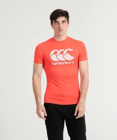 REMERA VAPODRI TRAINING DUBLIN NARANJA FLUO - tienda online