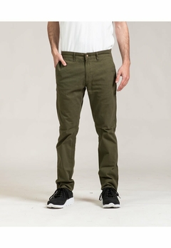 PANTALON CHINO CANTERBURY COLOR VERDE - comprar online