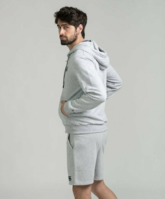 BUZO CAMPERA FRISA CON CAPUCHA CANTERBURY 2025 GRIS - In Goal Tienda
