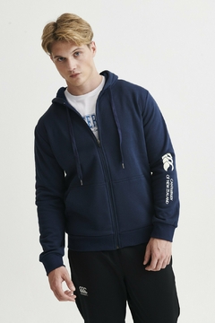 BUZO CAMPERA FRISA ESTAMPADA CANTERBURY 2025 NEGRO - In Goal Tienda